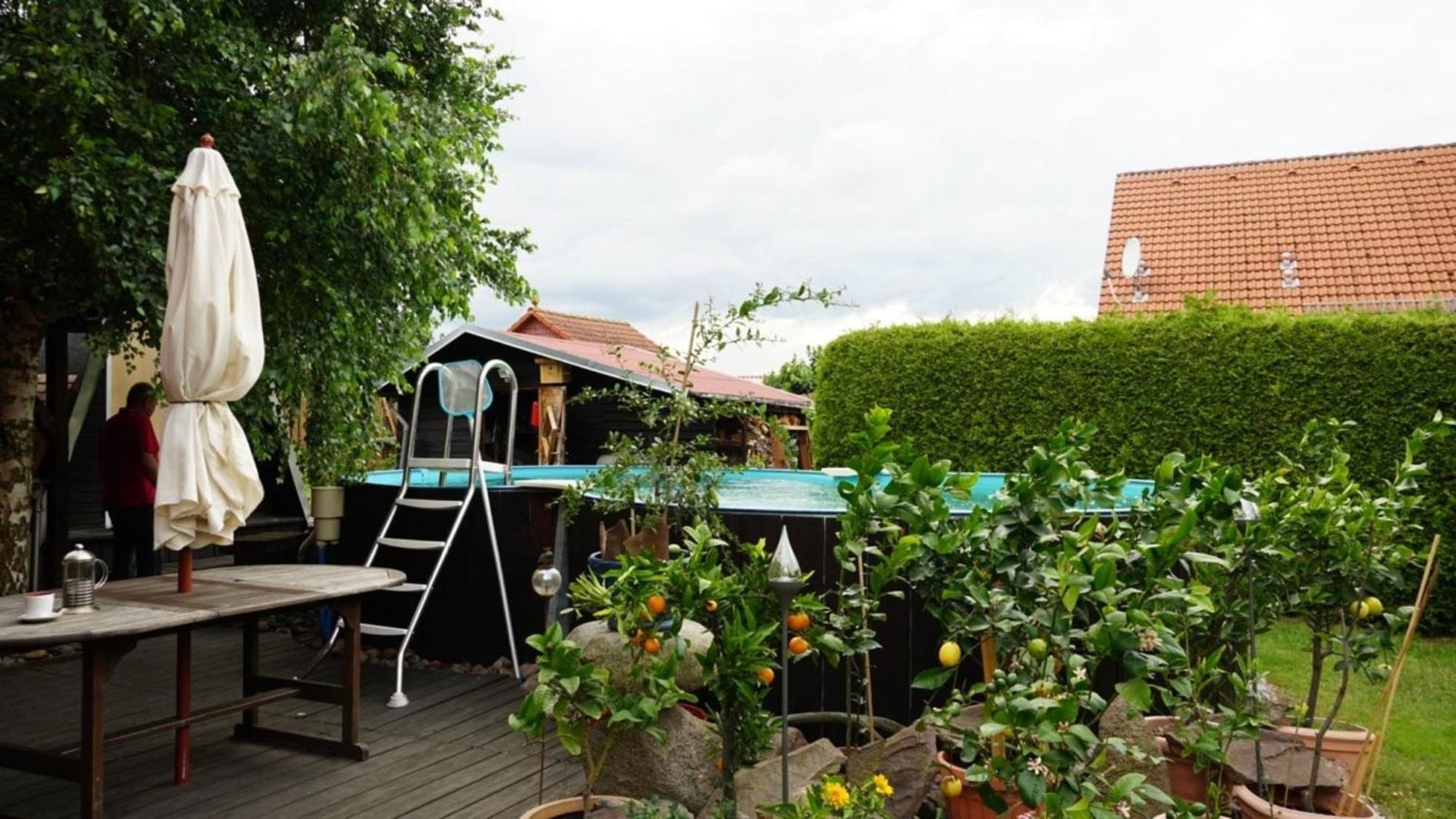 Pension Limone Ferienwohnung 1 Neu Lindenberg エクステリア 写真